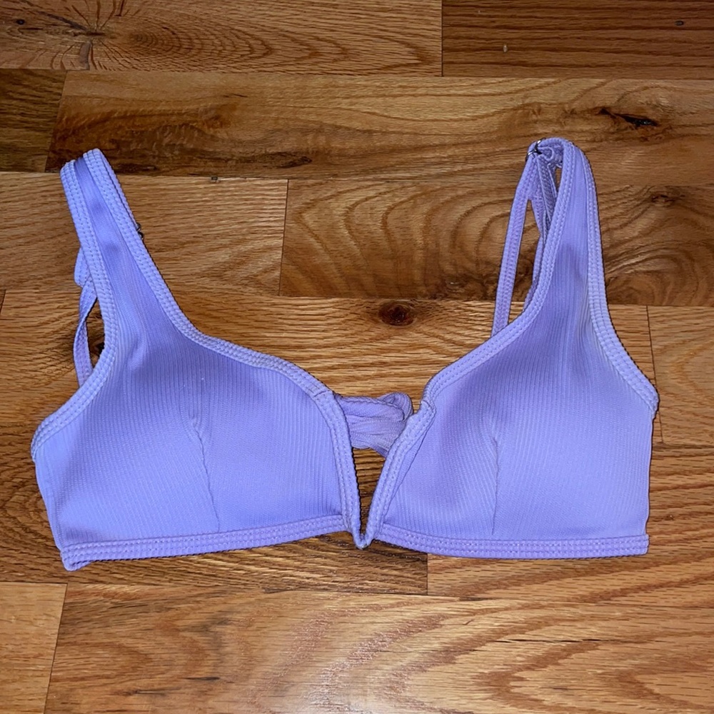 Zaful Lavender Bikini Top